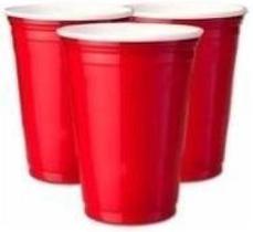 Copo Americano Descartável Shot Vermelho Tequila 30Ml -150Un Copo Americano Descartável Shot Vermelho Tequila 30Ml -150Un