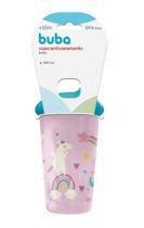 Copo antivazamento 300 ml Buba arco-iris