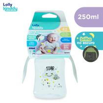 Copo antivazamento com alça 250ml branco lolly