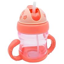 Copo Antivazamento Com Alça Canudo Treinamento Infantil