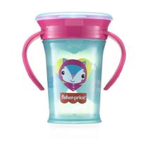 Copo Antivazamento Infantil 210ml Verde Fisher Price BB1021