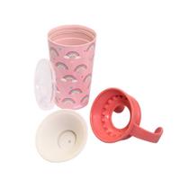 Copo Antivazamento Rosa Pasutil 280ml