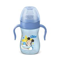 Copo Aprendizado com alça Evolution, Disney Azul Mickey Mouse 240ml - Lillo