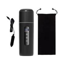 Copo Aquecedor Automotivo 12V 24V Com Temperatura Ajustável 500ml Em Aço Inoxidável Com Proteção Copo Aquecedor Automotivo 12V 24V Com Temperatura Ajustável 500ml Em Aço Inoxidável Com Proteção
