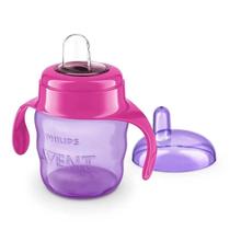 Copo Avent Silicone Cor Rosa 200ml