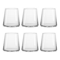 Copo Baixo de Cristal Bohemia 300 ml Ray 6 Peças