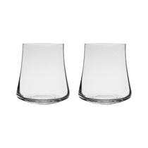 Copo Baixo de Cristal Bohemia Para Whisky 350 ml Xtra 2 Peças Copo Baixo de Cristal Bohemia Para Whisky 350 ml Xtra 2 Peças