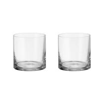 Copo Baixo De Cristal Bohemia Para Whisky 410Ml Larus 2 Pcs