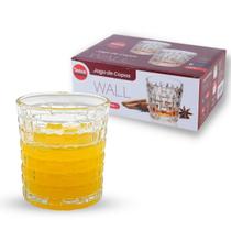 Copo Baixo De Whisky Wall Vidro Drink Luxo 263mL 1 Unidade DOLCE HOME