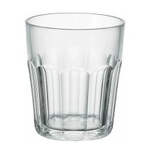 Copo baixo guzzini happy hour 350ml em acrilico transparente 7230300