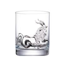 Copo baixo Zodiac cristal 280ml capricornio -Bohemia