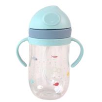 Copo Bebe Transição Treinamento Beber Deitado Antivazamento 350 ml Pippo