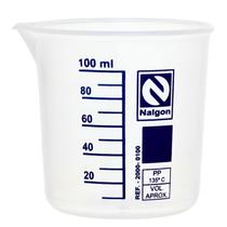 Copo Becker Nalgon 100ml Polipropileno Autoclavável Medidor Graduado Com Bico Copo Becker Nalgon 100ml Polipropileno Autoclavável Medidor Graduado Com Bico