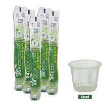 Copo Biodegradável 50ml Ecocoppo Green 100un Kit 5
