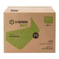 Copo Biodegradável Copaza Antiestático PS 160ml com 1500 unidades Copo Biodegradável Copaza Antiestático PS 160ml com 1500 unidades