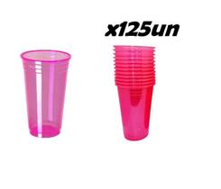Copo Biodegradável Para Drink 300Ml Rosa Neon - 150 Unid Copo Biodegradável Para Drink 300Ml Rosa Neon - 150 Unid
