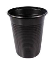 Copo Biodegradável Refrigerante 200ml Preto Trik - 50 unid