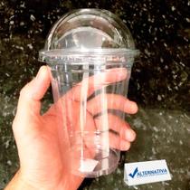 Copo bolha com tampa bolha sem furo 440ml c/50 un Copo bolha com tampa bolha sem furo 440ml c/50 un