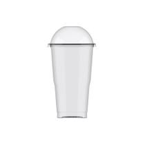 Copo Bolha com Tampa Crystal Bello - 300ml - 20 unidades - Plastilania - Rizzo