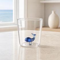 Copo borossilicato 3d 350 ml baleia Copo borossilicato 3d 350 ml baleia