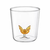 Copo borossilicato 3d 350 ml borboleta Copo borossilicato 3d 350 ml borboleta