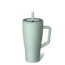 Copo BrüMate Era 900 ml com alça, canudo e tampa à prova de vazamentos