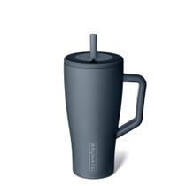 Copo BrüMate Era 900 ml com alça, canudo e tampa de aço inoxidável