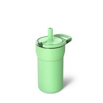 Copo BrüMate Leap 350 ml 100% à prova de vazamentos para crianças com alça de kiwi