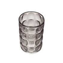 Copo Bubble em acrilico 410ml D8,6xA12 cor fume - L Hermitage