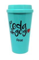 Copo Bucks Azul Turquesa Personalizado - Carreira Pedagogia Copo Bucks Azul Turquesa Personalizado - Carreira Pedagogia