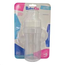 Copo C/ ALÇAS - VÁLVULA REDUTORA DE PINGOS Bico Flexível 330 Ml Baby Go