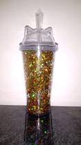 Copo c/ glitter orelha de gato hw58750