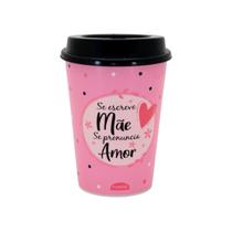 Copo Café 320ml Com Tampa Estilo Bucks Plástico Plasútil Copo Café 320ml Com Tampa Estilo Bucks Plástico Plasútil