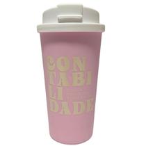 Copo Café C/ Tampa Bucks 500ml Estampado Frases Profissões Copo Café C/ Tampa Bucks 500ml Estampado Frases Profissões