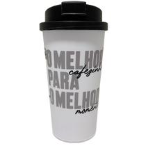 Copo Café C/ Tampa Bucks 500ml Estampado Frases Profissões Copo Café C/ Tampa Bucks 500ml Estampado Frases Profissões