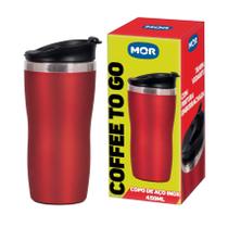 Copo Café Térmico Inox 450ml Resistente Original Mor - Copo Café Térmico Inox 450ml Resistente Original Mor -