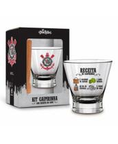 Copo Caipirinha Long Drink C/ Socador Do Corinthians Timão Copo Caipirinha Long Drink C/ Socador Do Corinthians Timão