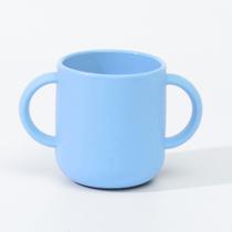 Copo Caneca De Treinamento Bebê 150ml Com Alças E Silicone Transição Infantil Introdução Alimentar Refeição Alimentação Criança 6m