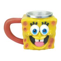 Copo Caneca Decorativa Resina 3D Bob Esponja Desenho