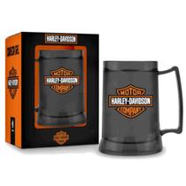 Copo Caneca Gel Congelante Chopp Cerveja Bebidas Harley Davidson 300ml