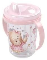 Copo Caneca Infantil de plástico com alça e tampa protetora 330ml Plasútil Copo Caneca Infantil de plástico com alça e tampa protetora 330ml Plasútil