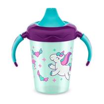 Copo Caneca Infantil Lillo Treinamento Antivazamento Aprendizado Magia 207ml 6 Meses Com Alça