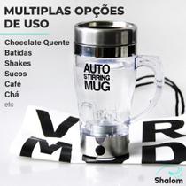 Copo Caneca Mixer Misturador De Bebidas O Melhor Do Mercado A Pilhas AAA