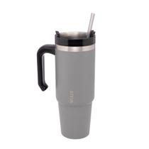 Copo Caneca Térmica com Canudo Slimterm Quencher 890ml