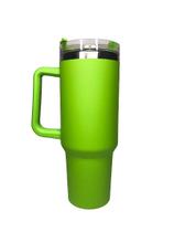 Copo Caneca Térmica Squeeze Quencher Com Canudo Alça 1200ml
