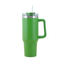 Copo Caneca Térmica Squeeze Quencher Com Canudo Alça 1200ml