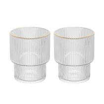 Copo Canelado Lines Baixo (2 Unidades - 220 ml) Copo Canelado Lines Baixo (2 Unidades - 220 ml)