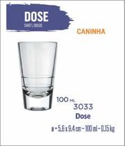 Copo Caninha 100ml - Licor - Cachaça - Tequila 01uni