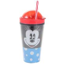 Copo Canudo 2 em 1 Minnie Face