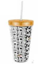 Copo Canudo Chico Bento - Turma da Monica 470ml Vaca Maiada